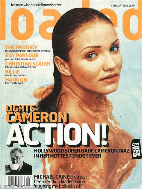 cameron diaz playboy|Cameron Diaz pictured topless in 1999 Loaded photoshoot.